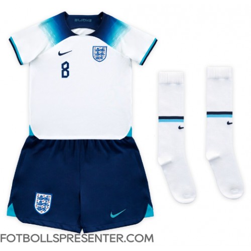 England Jordan Henderson #8 Hemmatröja Barn VM 2022 Kortärmad (+ korta byxor)